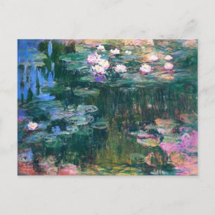 Les Nymphéas - Claude Monet Postkarte