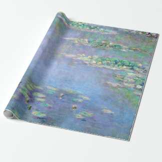 Les Nympheas Water Lilies Claude Monet Kunstkunst Geschenkpapier