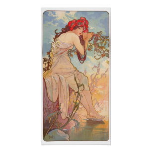 Les Saisons Lete - 1896 - Alphonse Mucha Poster