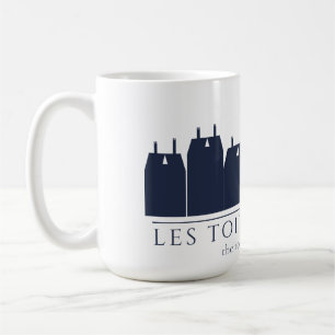 Les Toits de Paris Paris Dächer Skyline Line Tasse