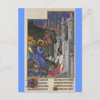 Les Très Riches Heures du duc de Berry Postkarte