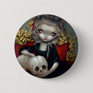 "Les Vampire: Les Crânes" Knopf Button