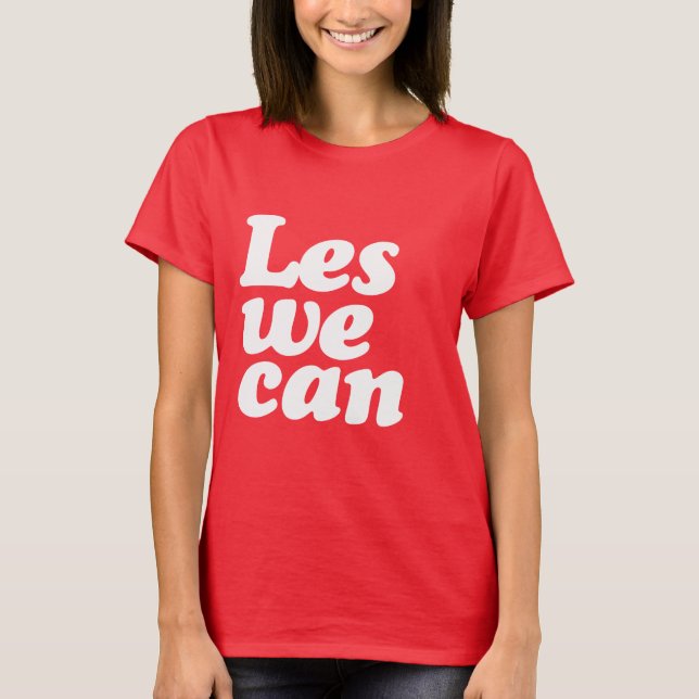LES WIR KÖNNEN T-Shirt (Vorderseite)
