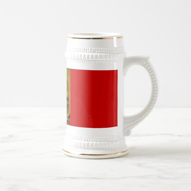 Lesamours (Liebhaber) Stein Bierglas (Rechts)