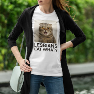 Lesben essen was Lustiges T-Shirt