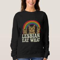 Lesben essen, was Vintage LGBT Pride Monat Meme