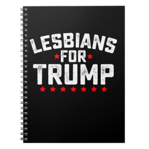 Lesben Für Trump LGBTQ Präsidentschaftswahl Notizblock