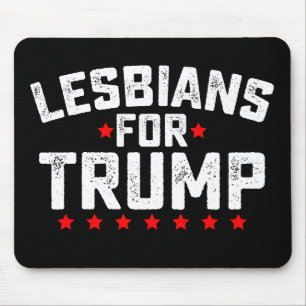 Lesben für Trump LGBTQ Präsidentschaftswahlen Mousepad