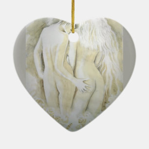 Lesben Keramik Ornament