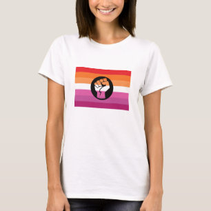 Lesben-Protestflagge T-Shirt