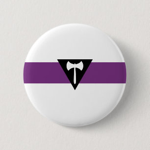 Lesben-Stolz-Flagge Button