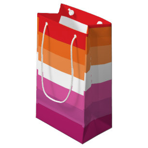 Lesben-Stolz-Flagge Kleine Geschenktüte