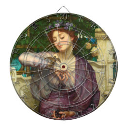 Lesbia und ihr Sparrow (von Edward John Poynter) Dartscheibe