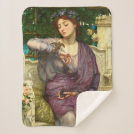 Lesbia und ihr Sparrow (von Edward John Poynter) Sherpadecke