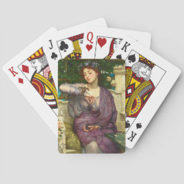 Lesbia und ihr Sparrow (von Edward John Poynter) Spielkarten