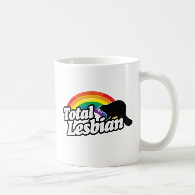 LESBIAN BIER INSGESAMT -.pnng Tasse (Rechts)