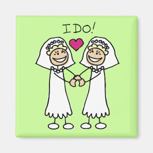 Lesbian Brides Magnet
