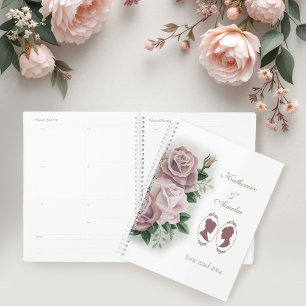 Lesbian Brides Regency Pink Roses Planer