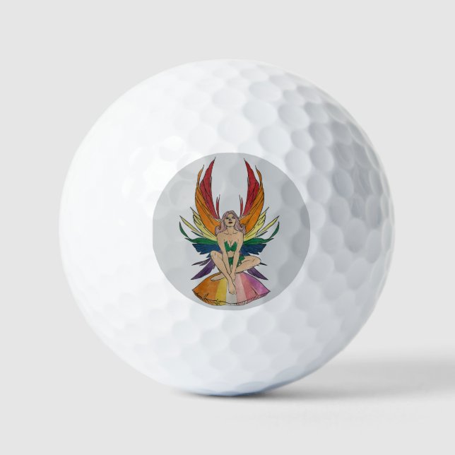 Lesbian Faerie  Golfball (Vorderseite)