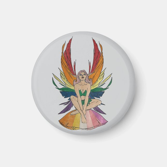 Lesbian Faerie  Magnet (Vorne)