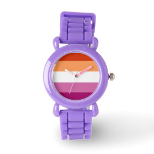 Lesbian Flag Armbanduhr