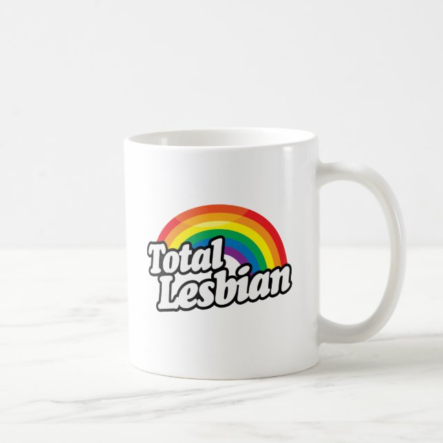 LESBIAN INSGESAMT KAFFEETASSE (Rechts)