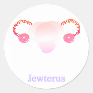 Lesbian Jewterus Sticker