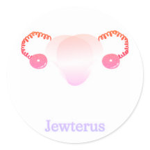 Lesbian Jewterus Sticker