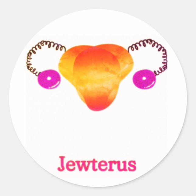 Lesbian Jewterus Sticker II (Vorderseite)