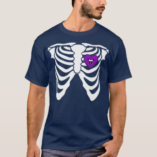 Lesbian Labrys Gay Skeleton seual Identity Nonb T-Shirt