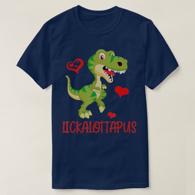 Lesbian Lickalottapus  T-Shirt (Design vorne)