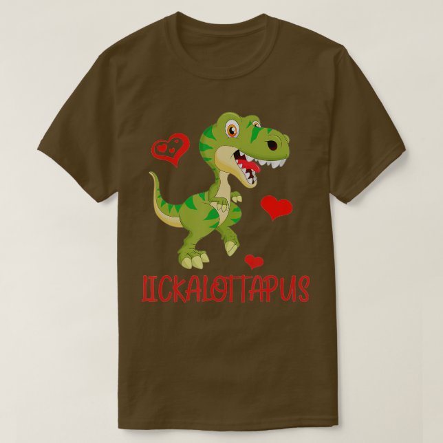 Lesbian Lickalottapus T-Shirt (Design vorne)