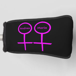 Lesbian liebt Custom Golf Putter Cover Headcover