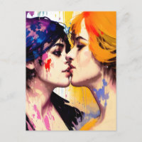 Lesbian Lovers Kiss