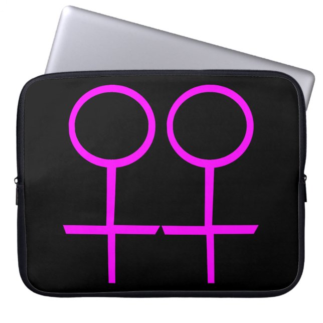 Lesbian Lovers Laptop Bag Laptopschutzhülle (Vorderseite)
