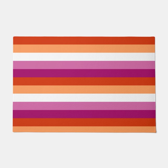 Lesbian Pride Doormat Fußmatte (Vorderseite)