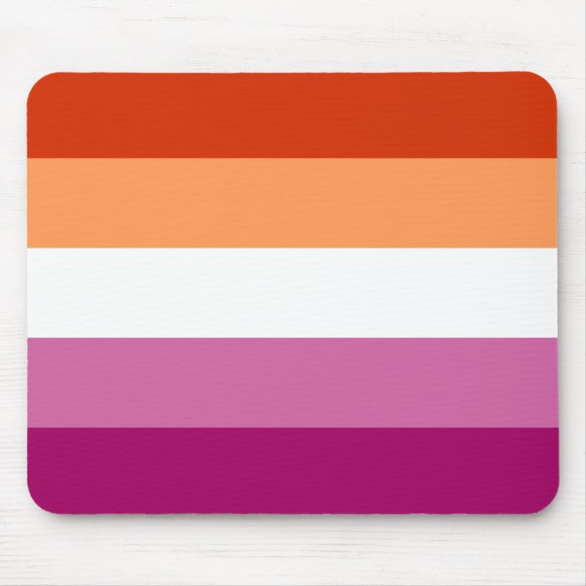 Lesbian Pride Mousepad (Vorne)