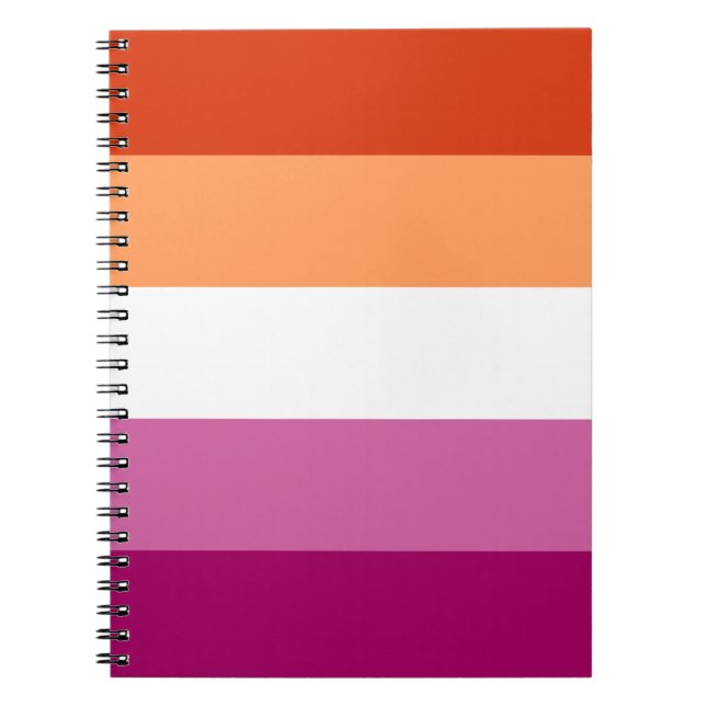 Lesbian Pride Notizblock (Vorderseite)