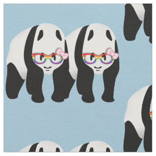 Lesbian Pride Pandas Stoff
