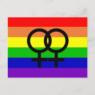 Lesbian Pride Postkarte