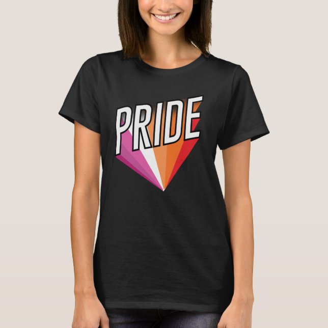 Lesbian Pride T-Shirt (Vorderseite)
