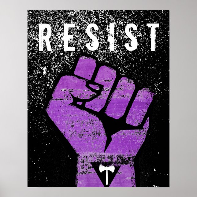 Lesbian Resistance Poster (Vorne)