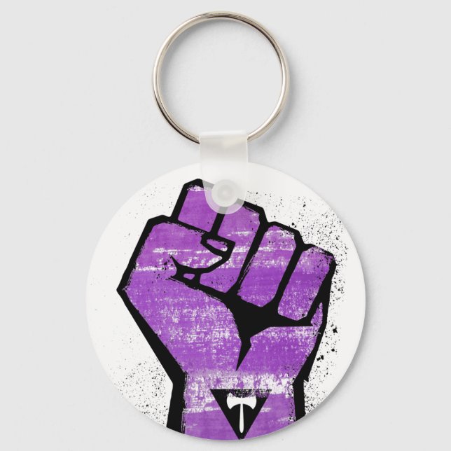 Lesbian Resistance Schlüsselanhänger (Vorderseite)