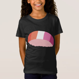 Lesbian Sushi LGBTQ Gay Pride Flag Japanisch Kawai T-Shirt