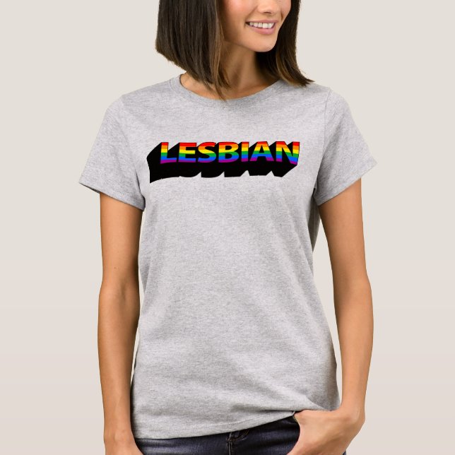 LESBIAN T-Shirt (Vorderseite)