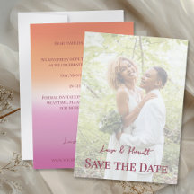 Lesbian Wedding Photo Pride Flag Gradient