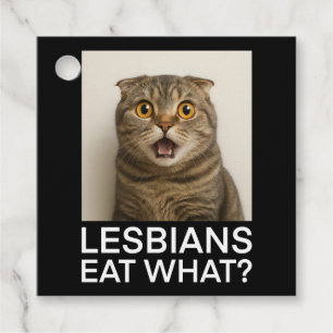 Lesbians essen, was lustig geschenkanhänger