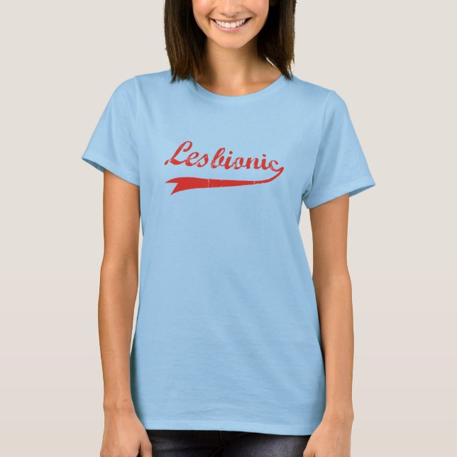 LESBIONISCH T-Shirt (Vorderseite)