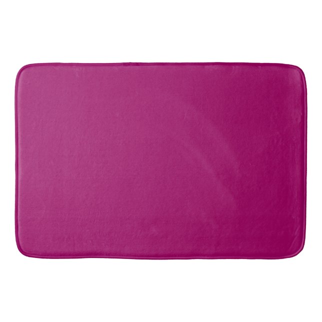 Lesbisch Dark Pink Large Bath Mat Badematte (Vorderseite)