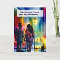 Lesbische Ehefrau zum Jahrestag Afrikanischer Amer